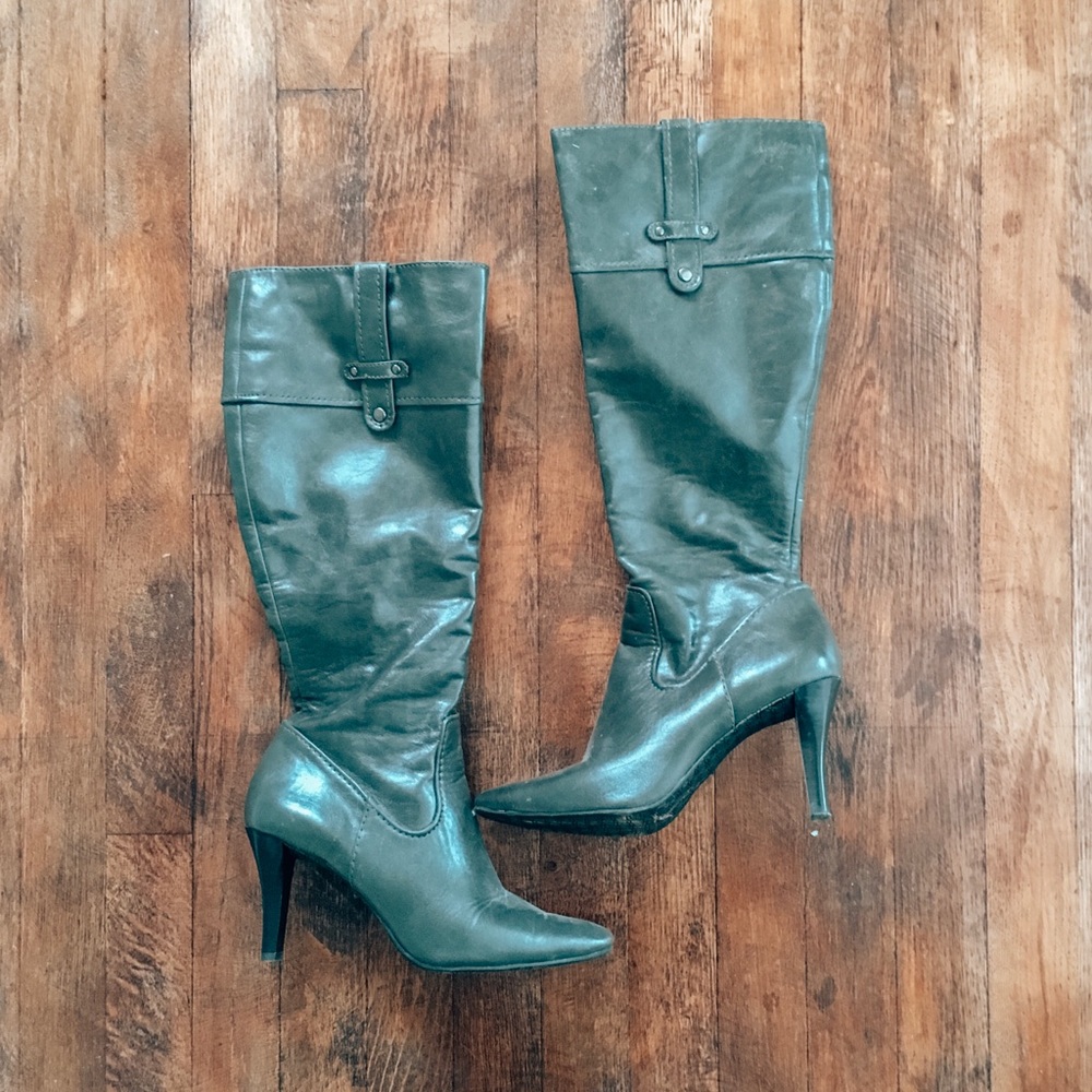 Nine West Grey Boots